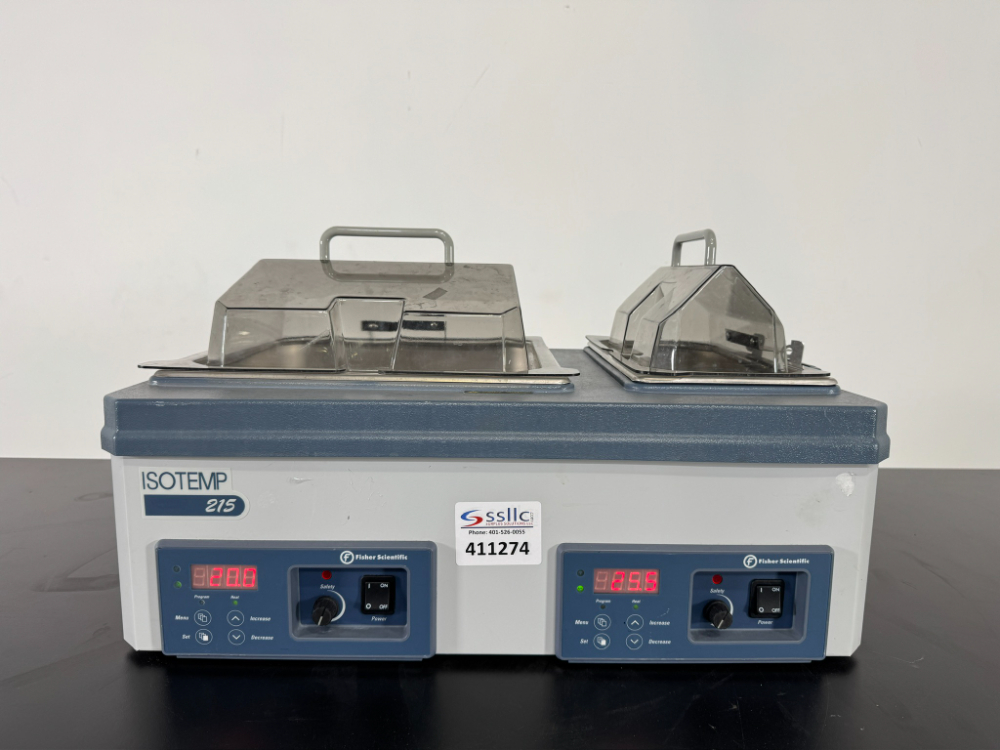 Image of Fisher Scientific Isotemp 215 Dual Waterbath